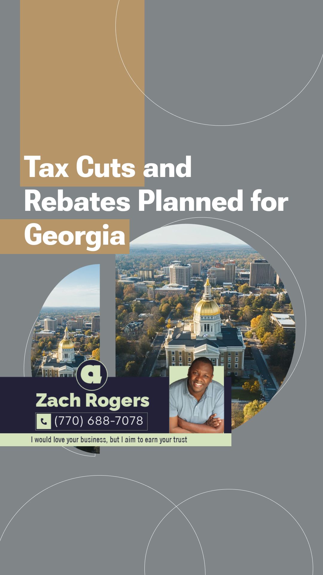 Tax Cuts and Rebates Planned for Georgia | Anyone can sell you a house—I’m here to earn your trust. 🏡🤝