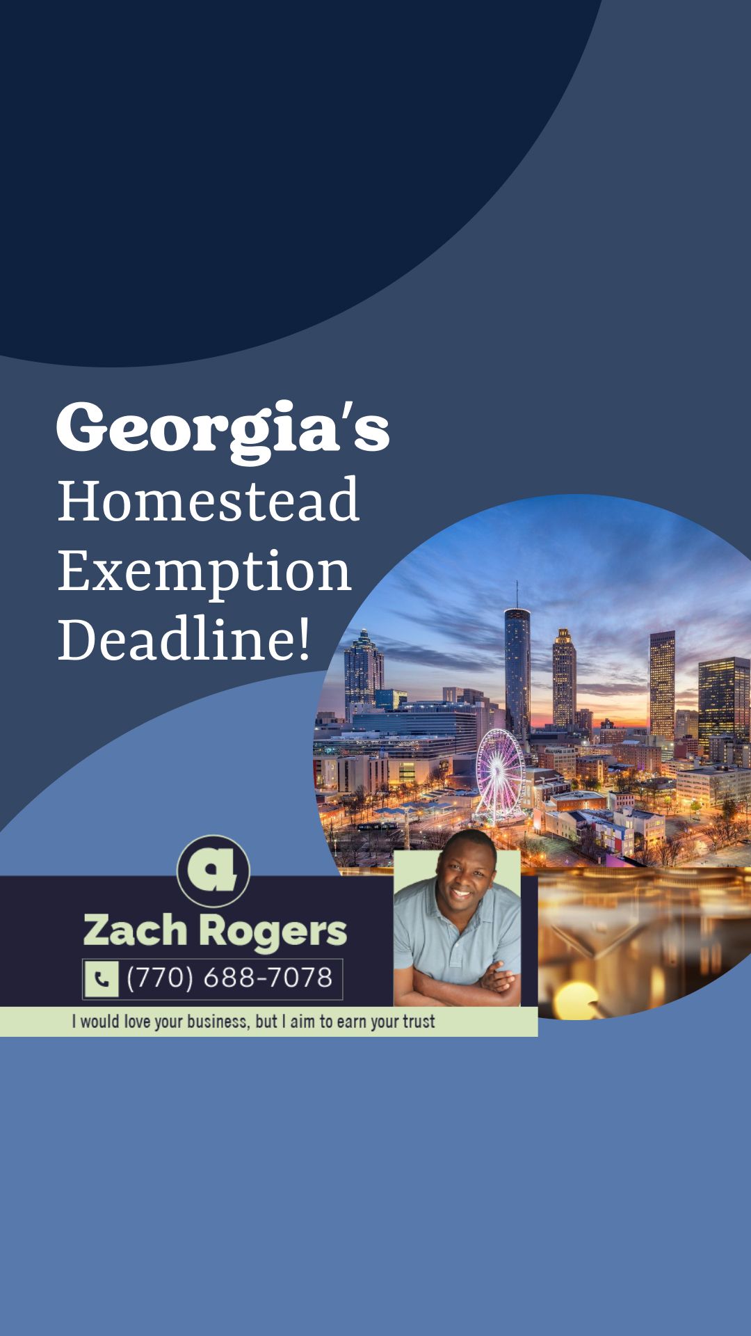 Georgia Homeowners: Cut Taxes With Exemption! | Anyone can sell you a house—I’m here to earn your trust. 🏡🤝