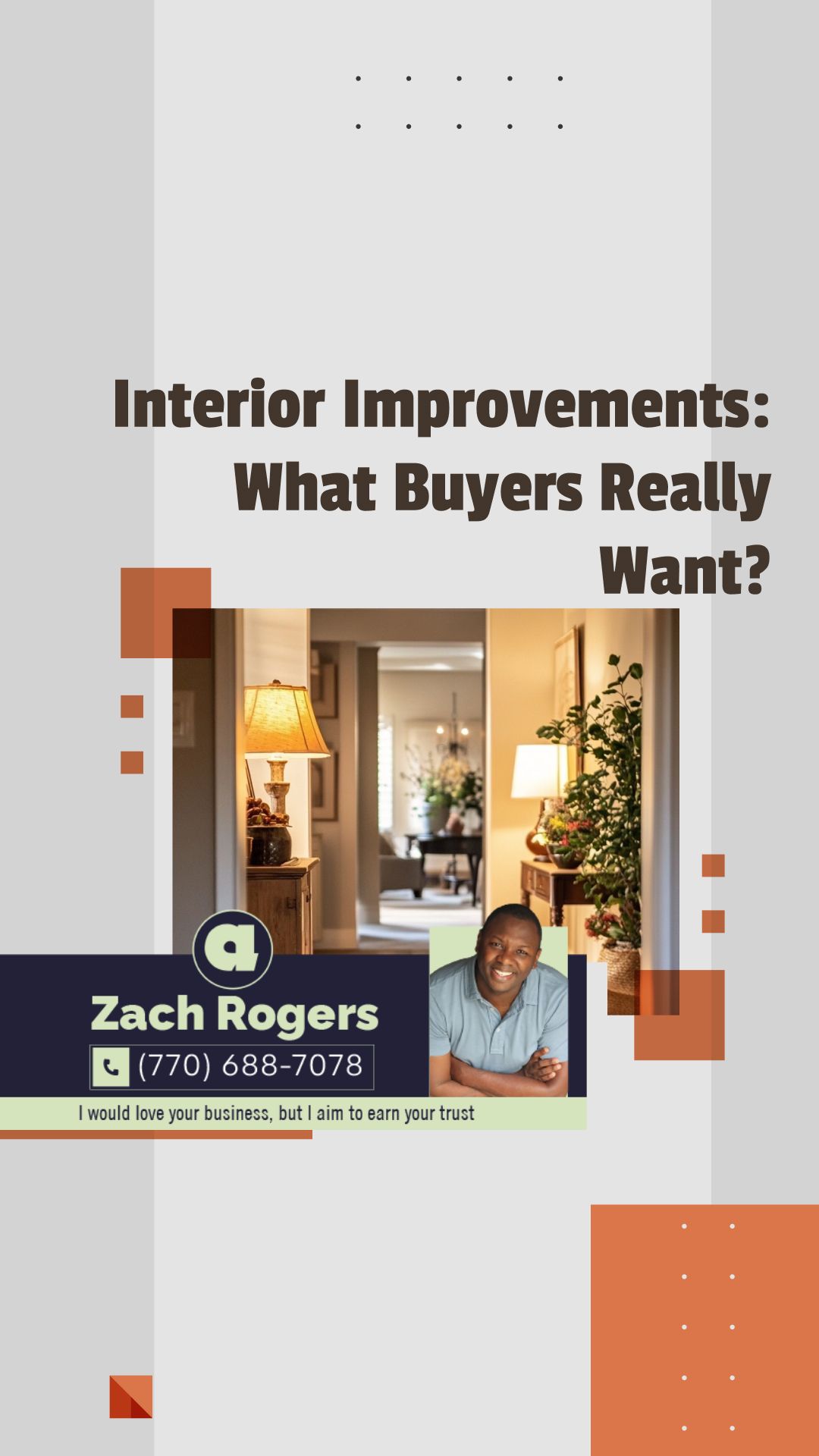 Interior Improvements: What Buyers Really Want? | Your Goals, Our Priority. Always 🏡🤝