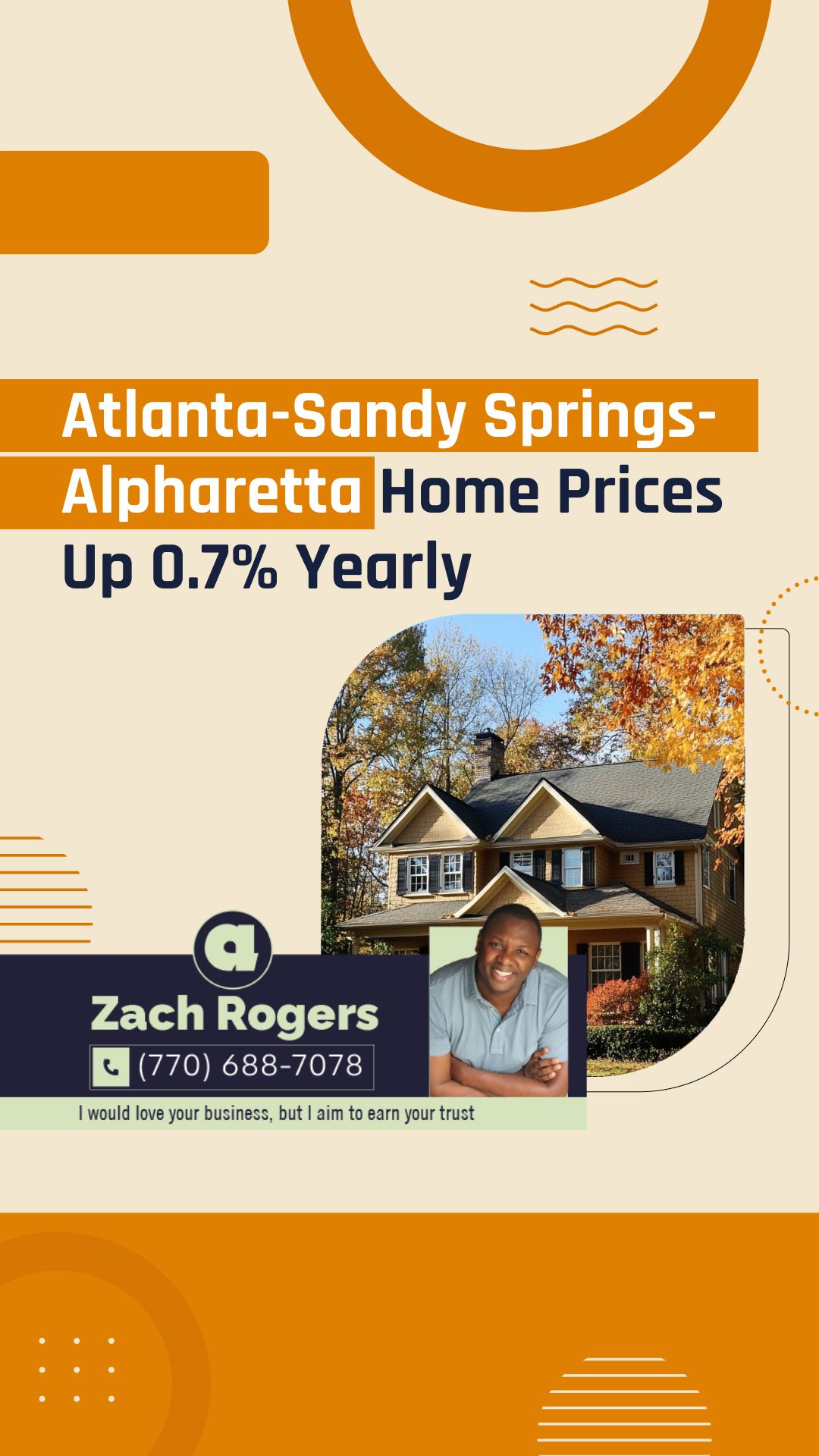 Atlanta-Sandy Springs-Alpharetta Home Prices up 0.7% Yearly | Your Goals, Our Priority. Always 🏡🤝