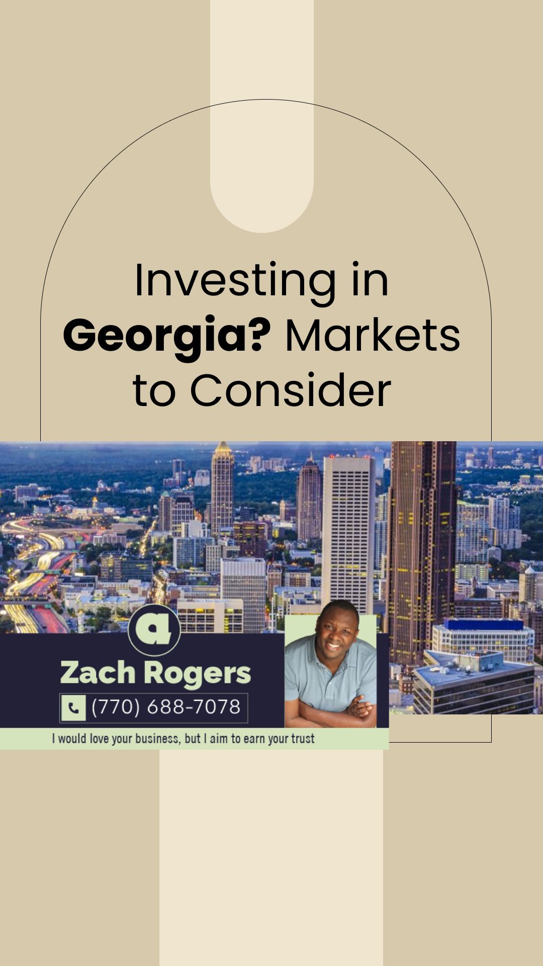 Investing in Georgia? Markets to Consider | Your Goals, Our Priority. Always 🏡🤝