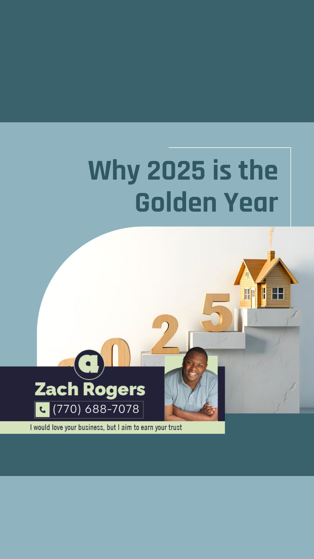 Real Estate Fortune: Why 2025 Is the Golden Year | Your Goals, Our Priority. Always 🏡🤝
