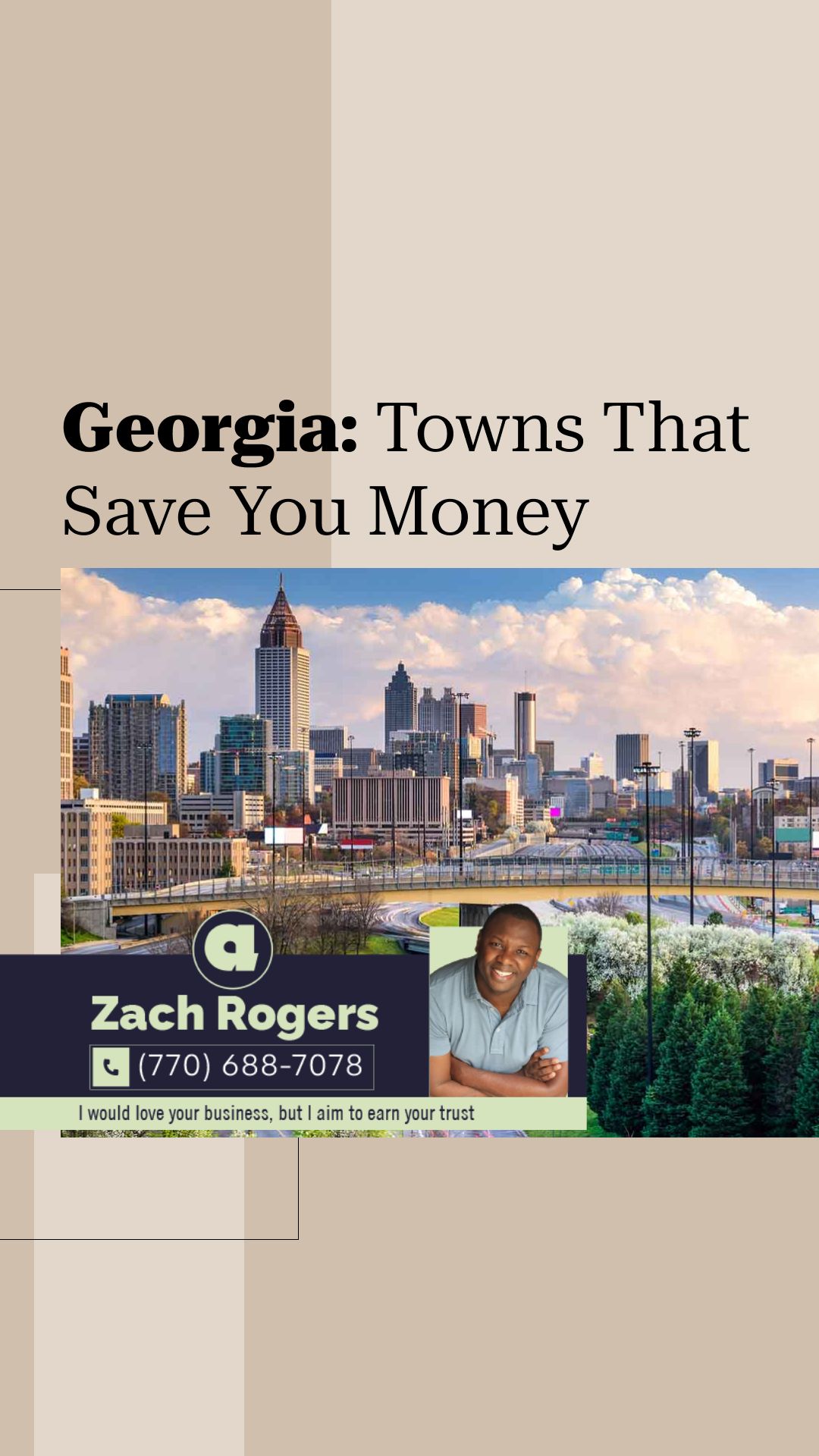 Georgia: Towns That Save You Money | Your Goals, Our Priority. Always 🏡🤝