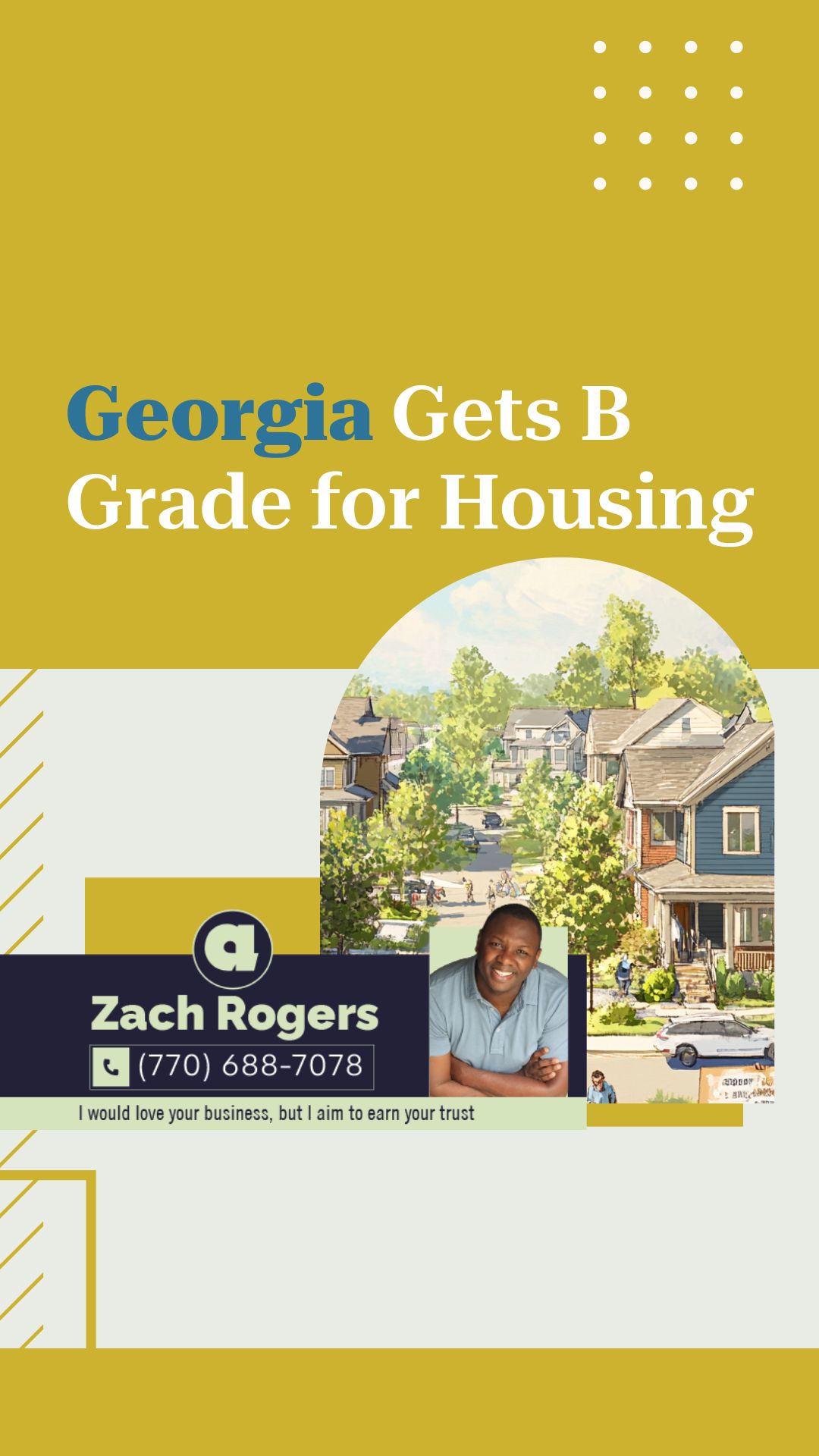 Georgia Gets B Grade for Housing: Better Than Most! | Your Goals, Our Priority. Always 🏡🤝