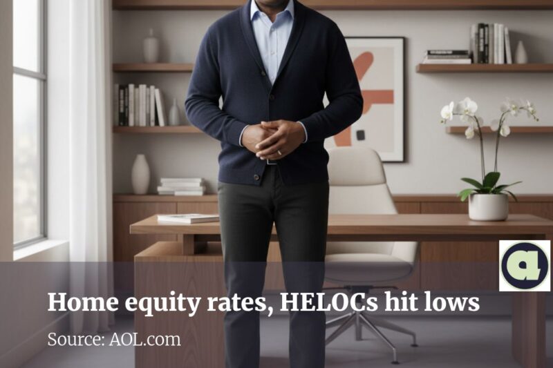 Home equity rates slide, pushing HELOCs to multi-year lows