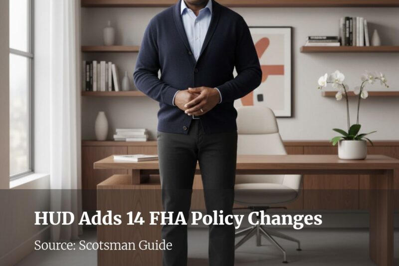 HUD continues FHA single-family streamlining with 14 new policy changes