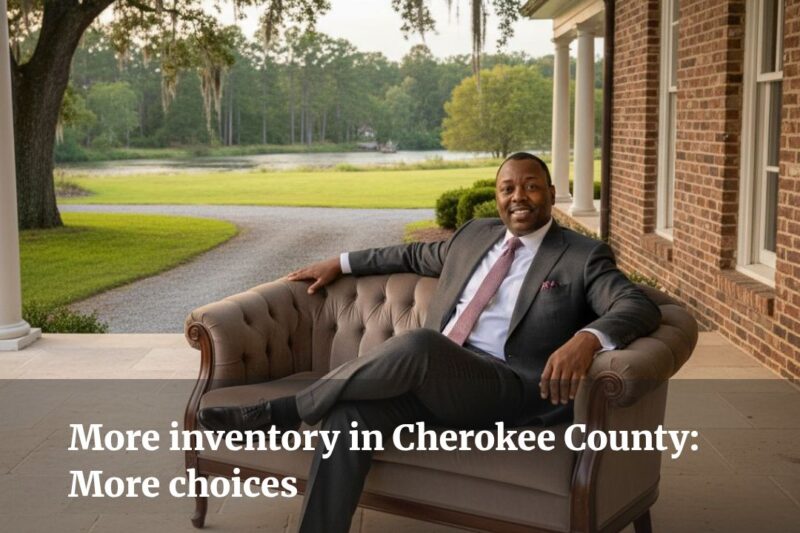 Inventory Rises in Cherokee County: More Choices for Buyers